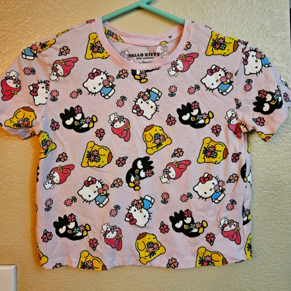 Juniors Sanrio Crop Top